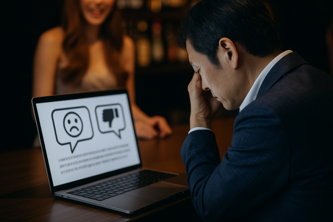 キャストへの悪質コメントを食い止めたい|ガールズバーの店長からの調査相談